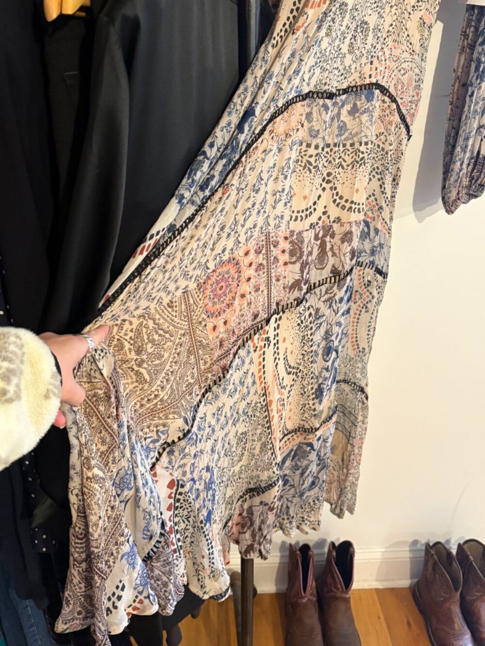 Free People NWT Moroccan Dream Maxi Dress - Picture 13 of 15